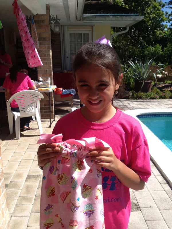 178 vestidos cosidos con amor para las niñas de Kasai